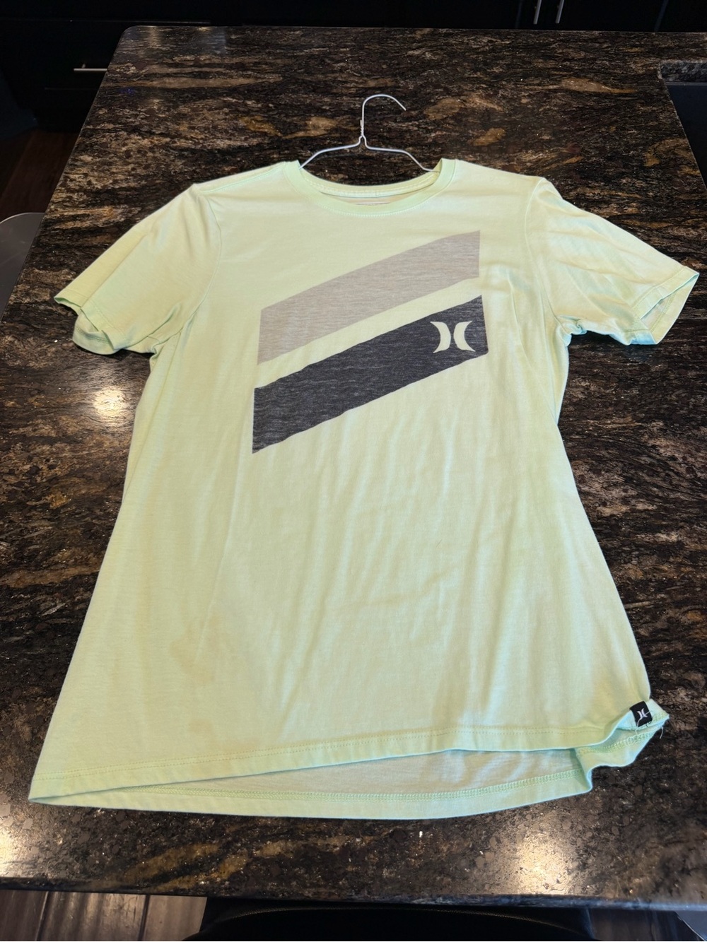 Hurley Light Mint Graphic Short Sleeve Tee